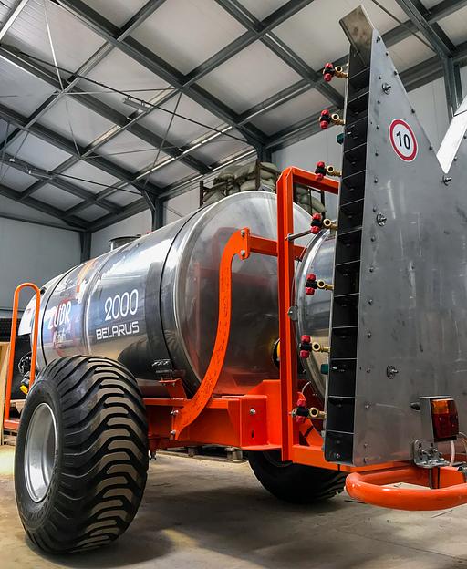 Опрыскиватель садовый прицепной с приставкой Колонна 2.0 и бочкой из нержавеющей стали фото 4