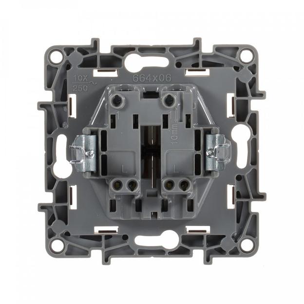 Выключатель Legrand Etika скрыт. 2кл. IP20 слоновая кость (672302) фото 3