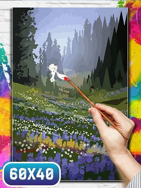 Картина по номерам на холсте 60×40 см в ассортименте ОПТ фото 7