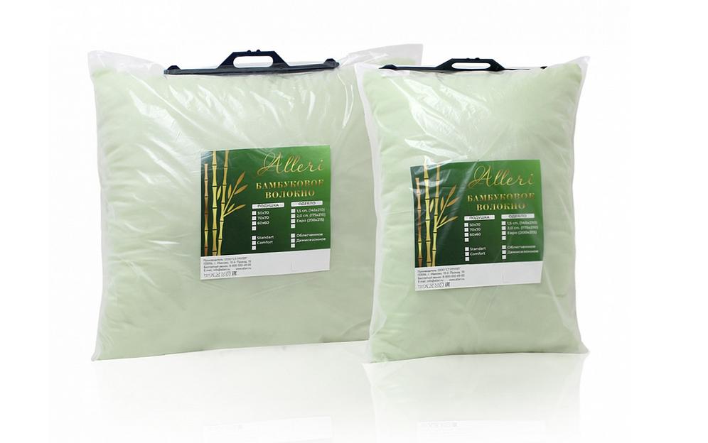 Подушка «Бамбук Эконом» полиэстер 70×70 ОПТ фото 2
