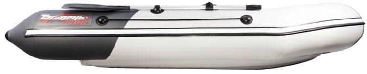 Лодка Таймень NX 2900 НДНД, 2900*1420*400 мм., цвет: серый-черный фото 5