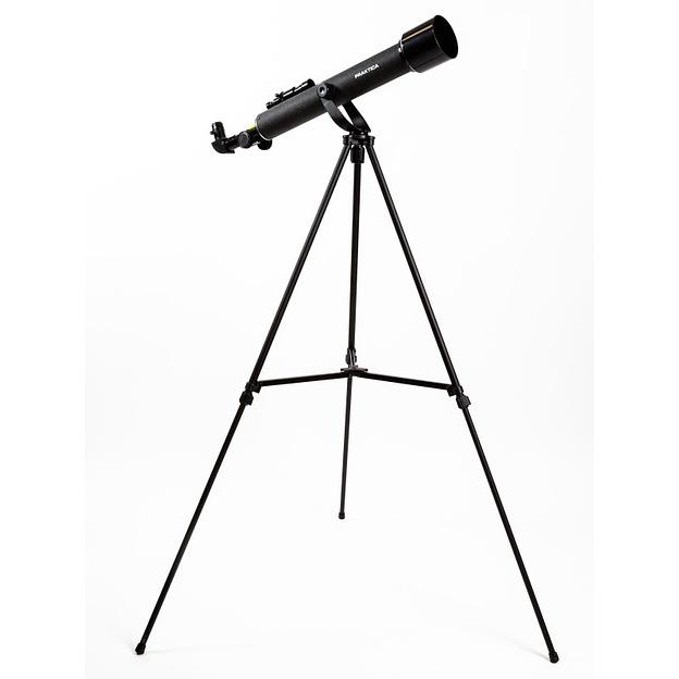  Praktica Телескоп Junior 50/600AZ, линза Барлоу, лунный фильтр, стальная тренога, черный > фото 5