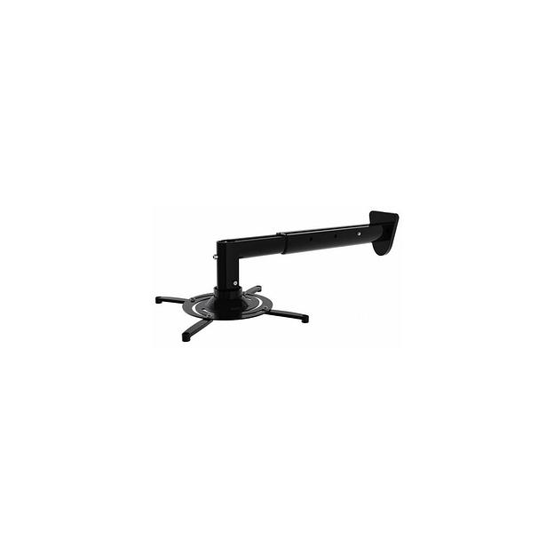 Кронштейн для проектора Cactus CS-VM-PR05BL-BK, до 10кг, настенный, поворот и наклон, черный фото 1