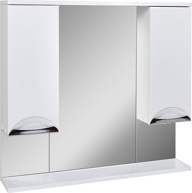 Зеркало-шкаф Афина 80 DORATIZ 2711.690, белый с подсветкой фото 2