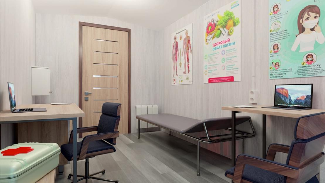 Вагон-дом медицинский пункт фото 3