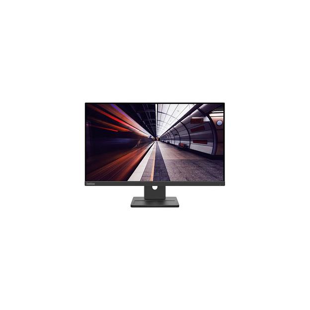 23.8" Монитор Lenovo ThinkVision E24-30, 1920x1080, IPS, 100Гц, 1хHDMI, 1хDP, черный [63edmat2uk] фото 1