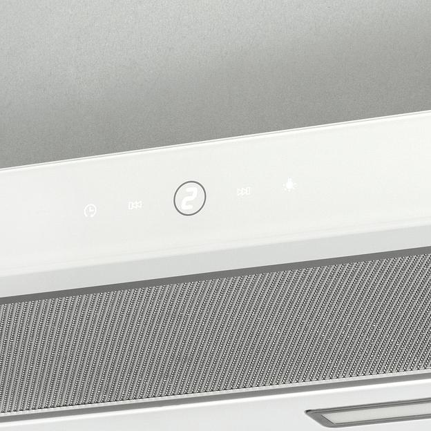 Вытяжка встраиваемая Weissgauff TEL 06 TC WH белый управление: сенсорное (1 мотор) фото 6