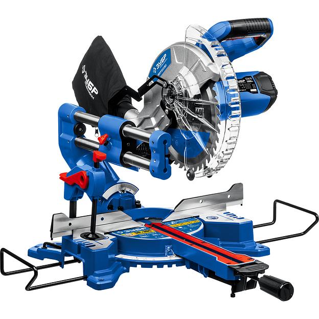 Пила торцовочная с протяжкой Зубр серия «Профессионал» ППТ-255-П ОПТ фото 1