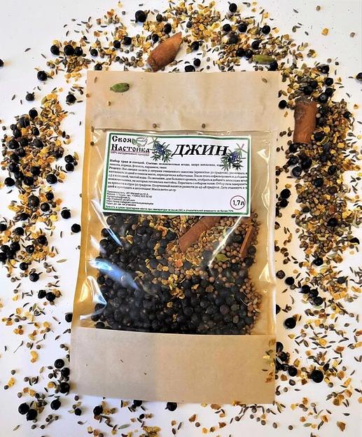 Набор трав и специй для настаивания Своя Настойка «Джин» 40 г ОПТ фото 3