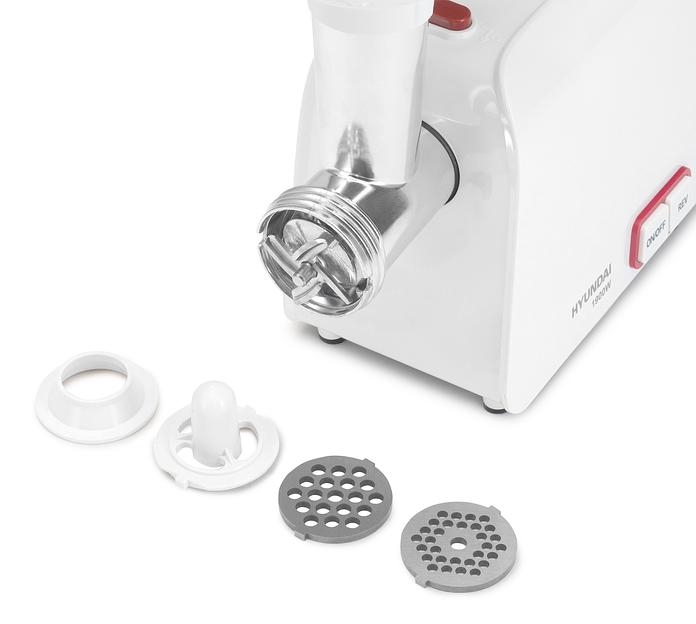 Мясорубка Hyundai HY-MG5391 1900Вт белый фото 8