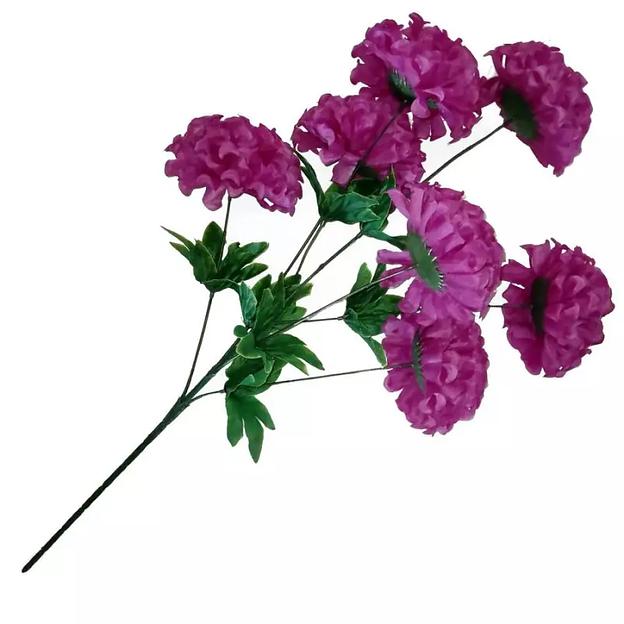 Букет с шафранами на 7 голов 80см 371-572 фото 1