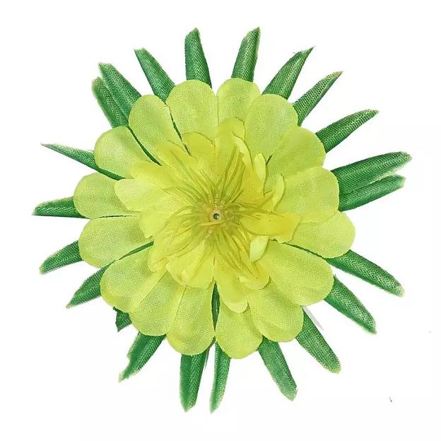 Головка астры Ярославия с листом 3сл 13см 381-388А(391А)-л070-188-098 1/40 фото 4