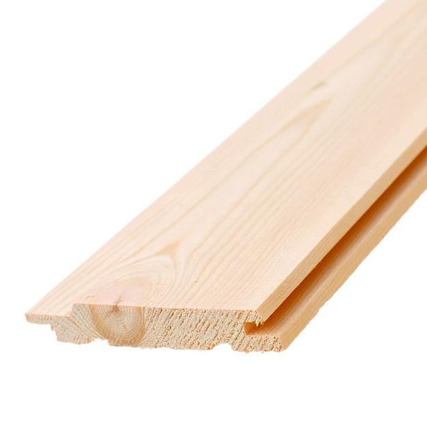 Евровагонка 12,5х96х2500 мм, хвоя, сорт А, опт фото 1