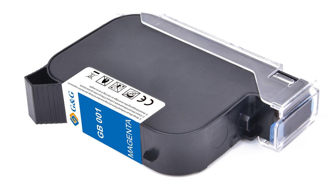 Картридж струйный G&G GB-001M пурпурный для G&G GG-HH1001 фото 4