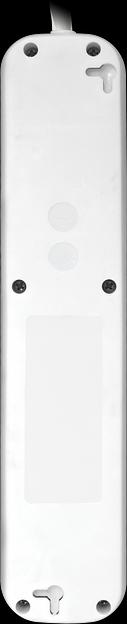 Удлинитель с заземлением Defender E550 5.0 м, 5 розеток (пакет) Defender E550 (3 м, 5 розеток) (99231) фото 3