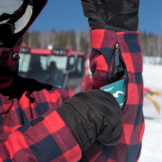 Сноубордическая куртка (парка) Bain Rebl красный, чёрный ОПТ фото 4