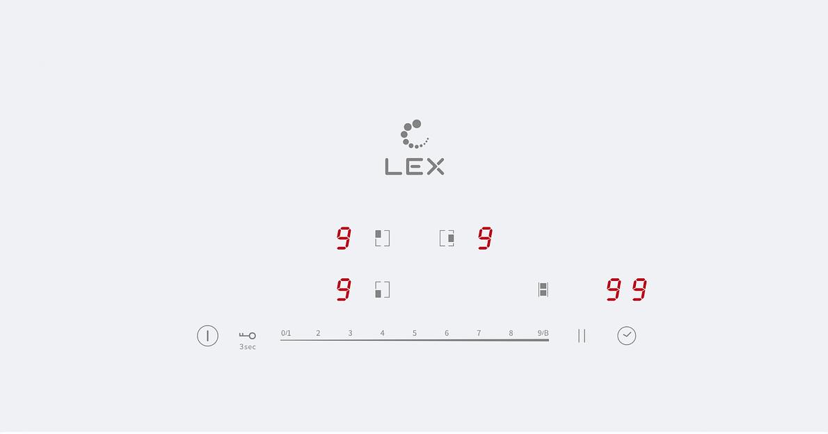 Индукционная варочная поверхность Lex EVI 631A WH белый фото 3