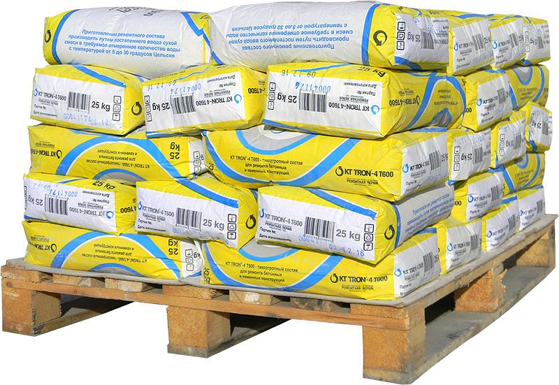 Тиксотропный состав для ремонта бетона с ускоренным набором ранней прочности КТтрон-4 Т600 фото 4