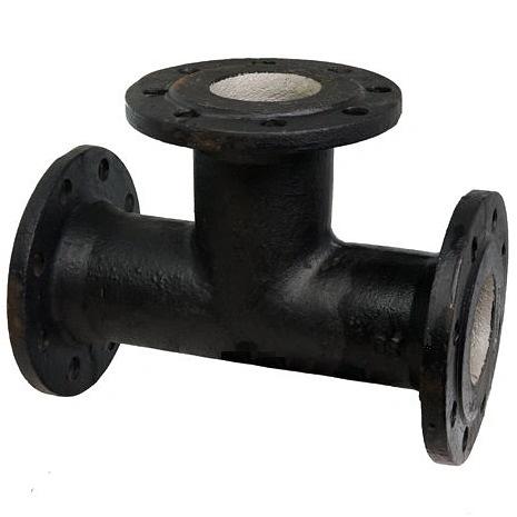 Тройник 150 ТФ чугунный фланцевый с ЦПП вчшг фото 1