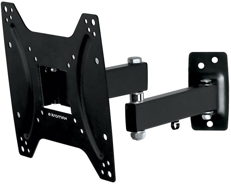Кронштейн для телевизора Kromax OPTIMA-204 черный 15"-42" макс.25кг настенный поворотно-выдвижной и наклонный фото 1