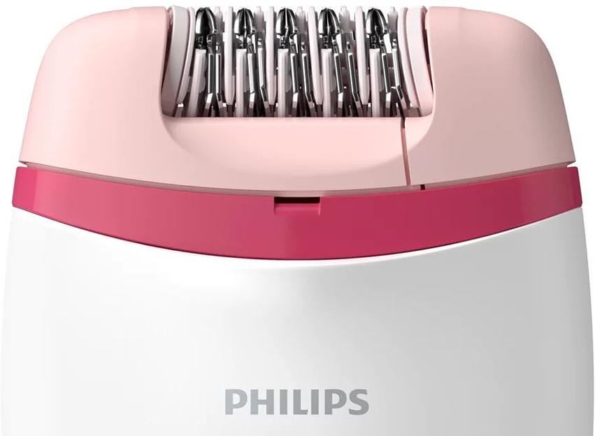 Эпилятор Philips BRE235/00 скор.:2 насад.:1 от электр.сети белый/розовый фото 4
