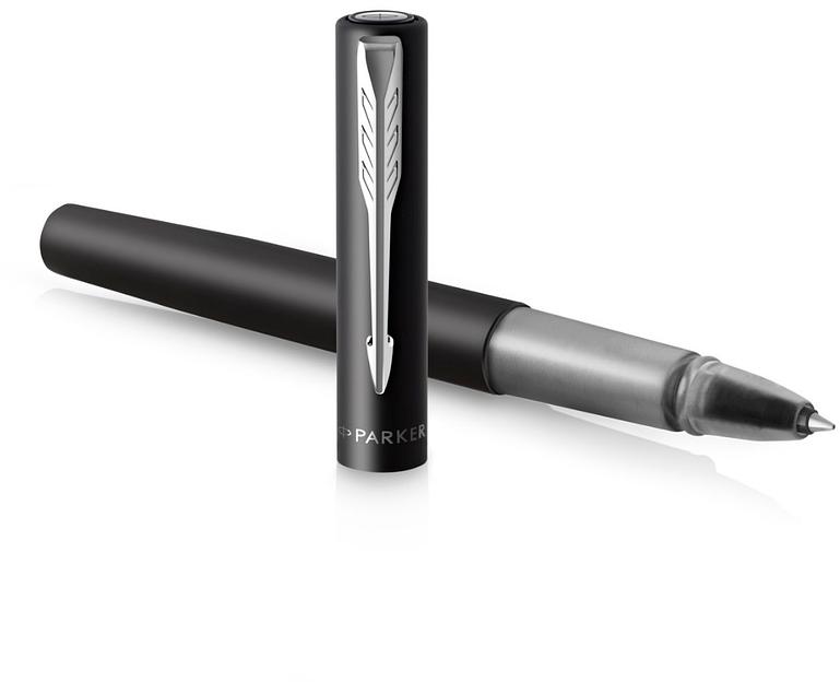 Ручка роллер Parker Vector XL (CW2159774) Black CT F черн. черн. подар.кор. фото 3