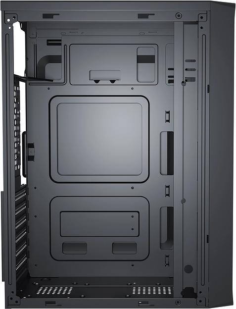 Корпус Digma DCC-MD302 черный без БП ATX 1x80mm 3x120mm 2xUSB2.0 2xUSB3.0 audio фото 5