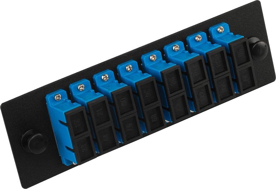 Адаптерная панель для кроссов LAN-FOBM с 8 дуплексными адаптерами LC/OS2 (LAN-APM-8x2LC/OS2) фото 5