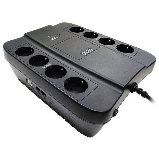 Источник бесперебойного питания (черный) Powercom Spider SPD-850U фото 1