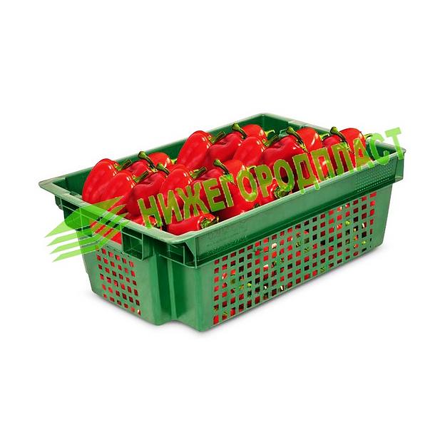 Ящик овощной № 1, ударопрочный, морозостойкий, грузоподъёмность до 40 кг фото 6