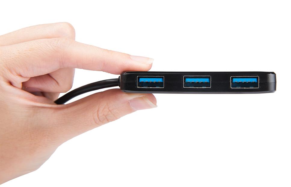 Transcend TS-HUB2K USB 3.1 4-Port HUB, USB 3.1 Gen 1 фото 5