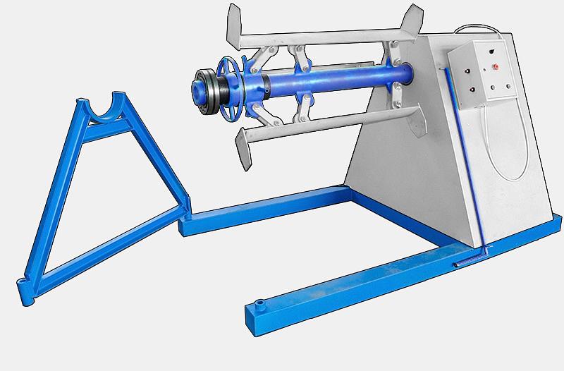 Консольный разматыватель рулонного металла фото 2