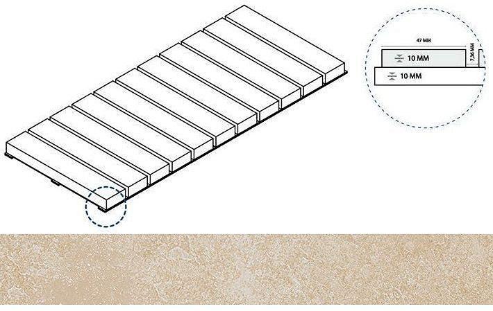 Керамогранит Italon Materia X2 Решетка Стрим 10 Magnesio фото 1