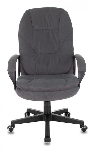 Кресло руководителя Бюрократ CH-868N Fabric серый Alfa 44 крестовина пластик фото 2