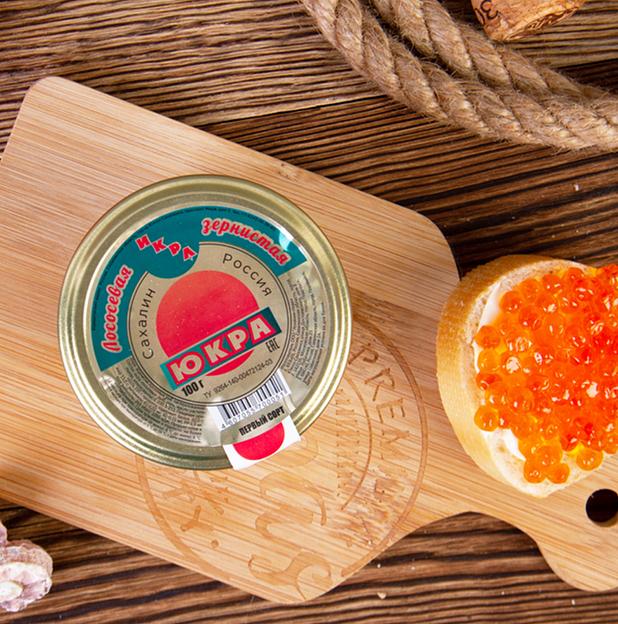 Икра лососевая зернистая баночная 100 г ОПТ фото 3