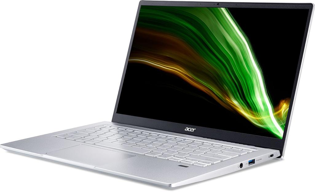 Ультрабук Acer Swift 3 SF314-43-R16V Ryzen 5 5500U 8Gb SSD512Gb AMD Radeon 14" IPS FHD (1920x1080) Eshell silver WiFi BT Cam фото 3
