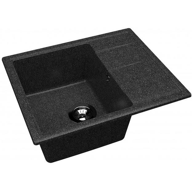 Мойка "Ника 580" (580х470х217), черный фото 1
