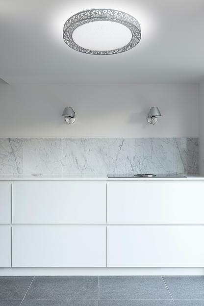 Светильник светодиодный ДБО-75 Вт настенно-потолочный управляемый Loft-G 230В 3000-6500K 6000Лм 490x100мм фото 3