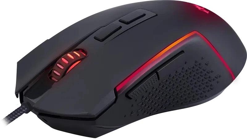 Мышь проводная Redragon Trident Lite черный, 8000 dpi, USB, кнопки - 7 фото 7