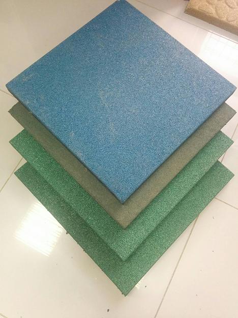 Плитка EcoStep резиновая 500×500×40 мм фото 2