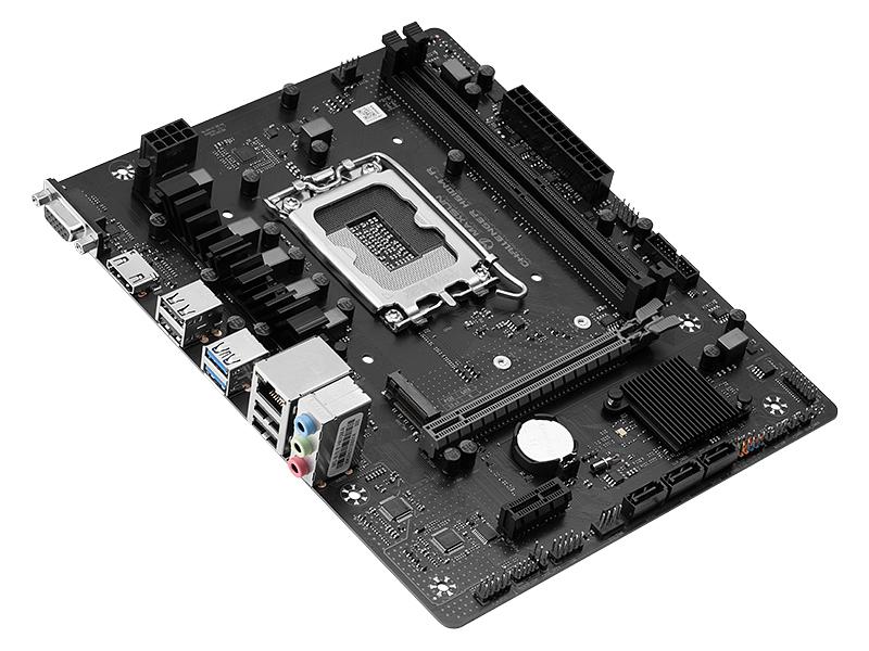 Материнская плата MAXSUN Challenger H610M-R, Socket1700, mATX, Retail, 2xDDR4, PCIe4.0, 1xM.2, GLAN, 6xUSB2, 4xUSB3, CPU TDP 65Вт, VGA, HDMI (MSCH-H610M-R) фото 1