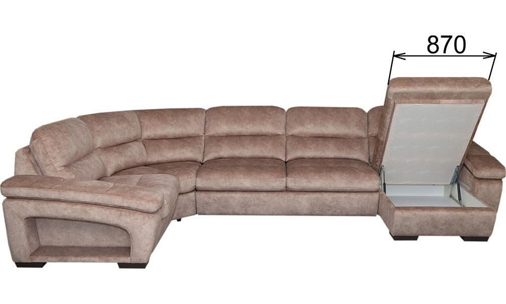 Диван-кровать угловой «Идель 135» ОПТ фото 4