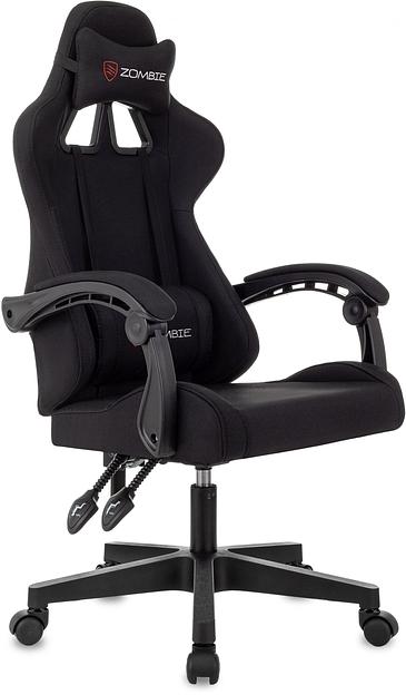 Кресло игровое Zombie Void черный крестов. пластик фото 1