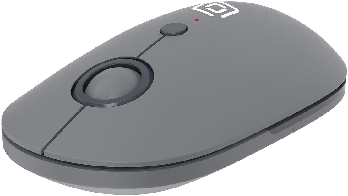 Мышь Оклик 409MW графитовый оптическая 1600dpi беспров. BT/Radio USB для ноутбука 4but (2007545) фото 2