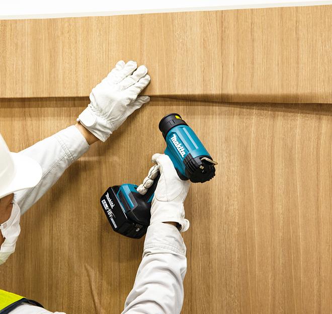 Технический фен Makita DHG180RT1J темп.550С фото 3