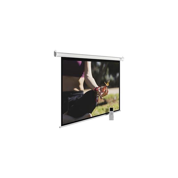 Экран Cactus MotoExpert CS-PSME-200x200-WT, 200х200 см, 1:1, настенно-потолочный белый фото 1