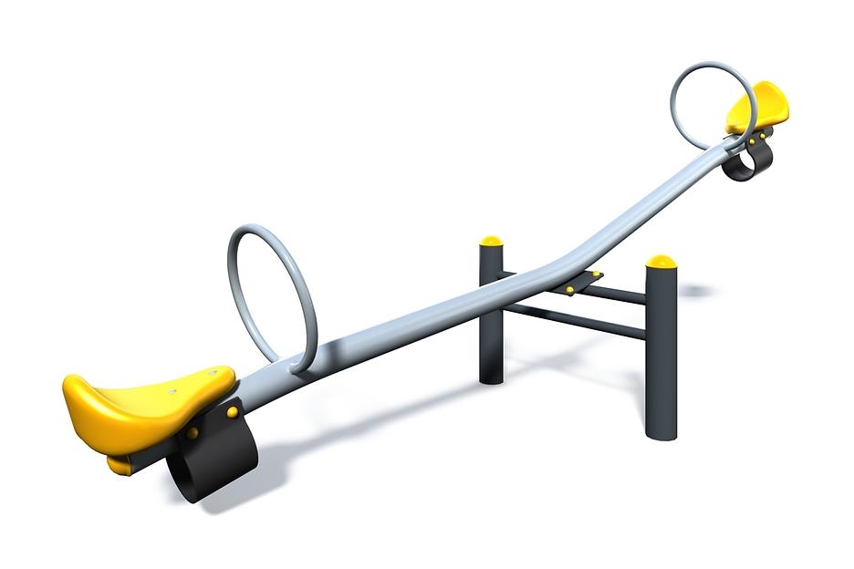 Качалка-балансир «КЧ-011-1», 2960х800х780 мм, под заказ ОПТ фото 1