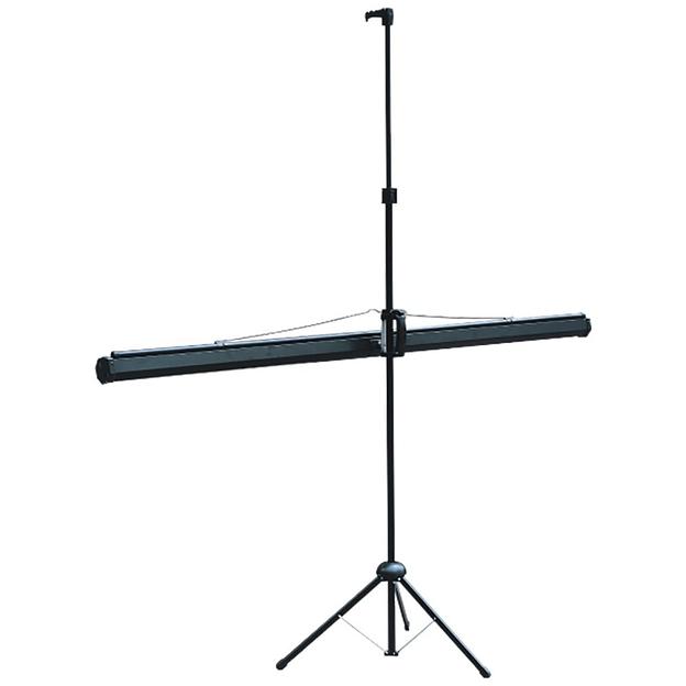 Экран на треноге Lumien 150x150см Eco View LEV-100101 1:1 напольный рулонный фото 2