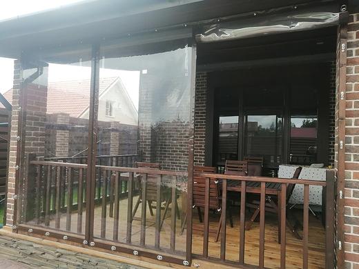 Мягкие окна на террасу под ключ фото 3