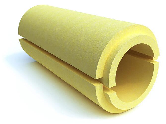 Скорлупы ППУ для теплоизоляции трубопроводов 63 / 80 мм фото 1